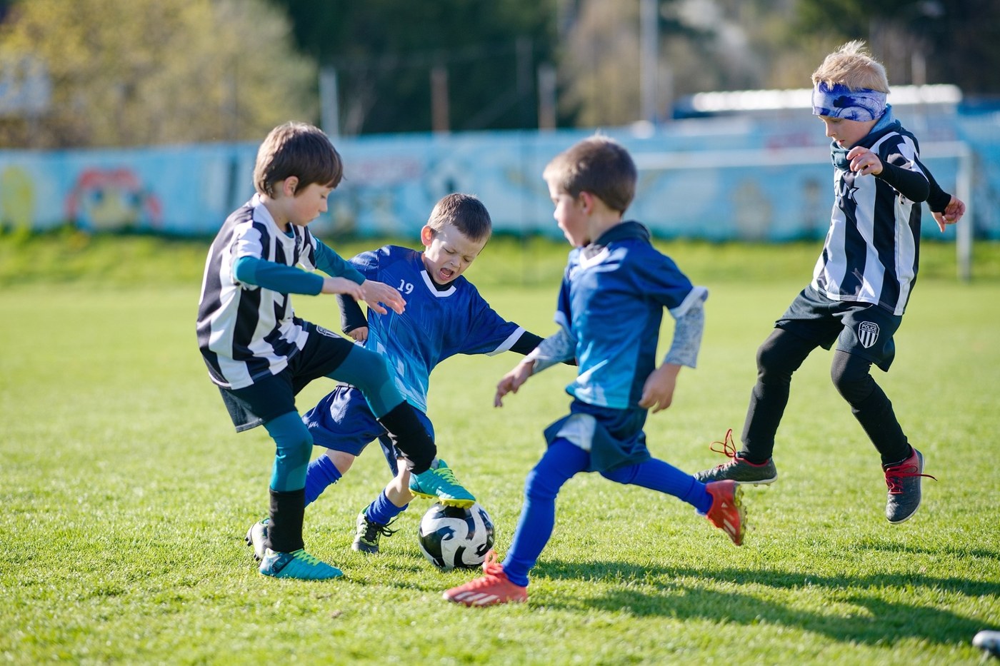 Mladí fotbalisté Spartaku Police